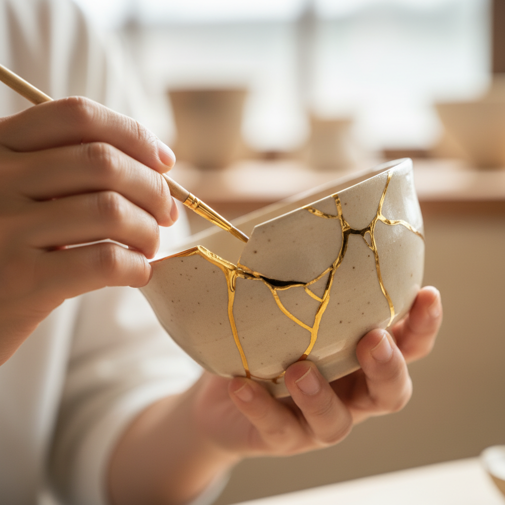 金継ぎ KINTSUGI - Art of Mending Cracks with Gold